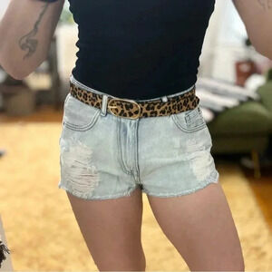 Zara Basic High Rise Light Denim Jeans Sz 4